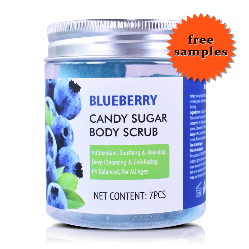 LIRAINHAN Blueberry Candy Body Scrub Ball
