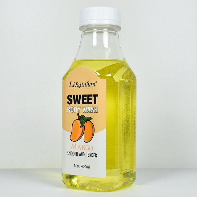 Private Label Whitening Natural Organic Fruit Flavor Body Bath Shower Gel Exfoliating Perfumed Body Wash