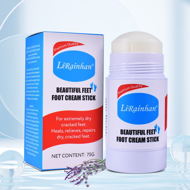 Custom Cracked Heel Repair Restoring Balm with Urea for Dry, Cracked Feet, Heals and Moisturizes for Healthy Feet
