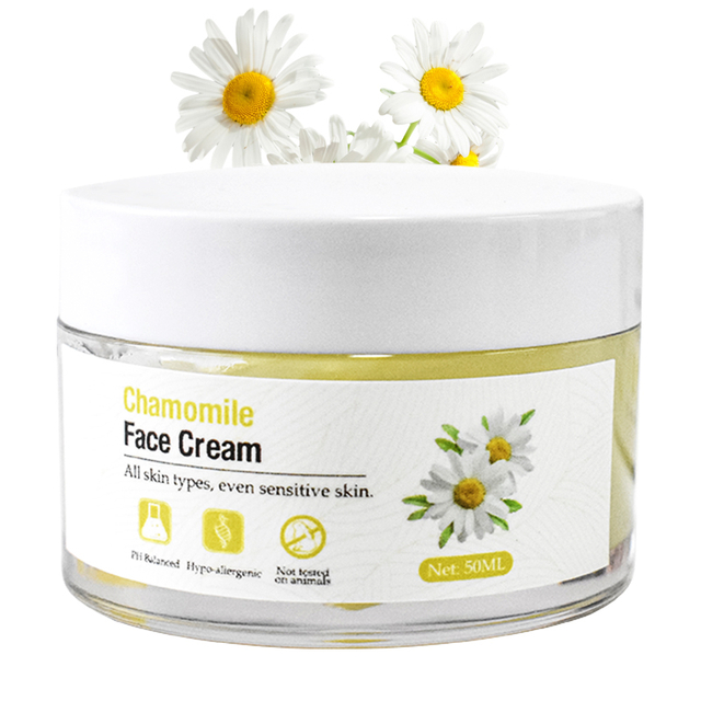 OEM ODM OBM Skin Radiance Cream for For Radiating & Glowing Skin Chamomile Face Cream