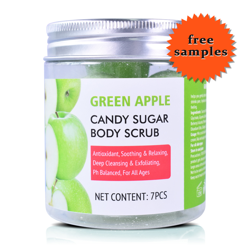 LIRAINHAN Green Apple Candy Body Scrub Ball