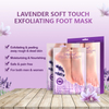 Lavender Exfoliating Foot Mask for Baby Soft Feet By LIRAINHAN