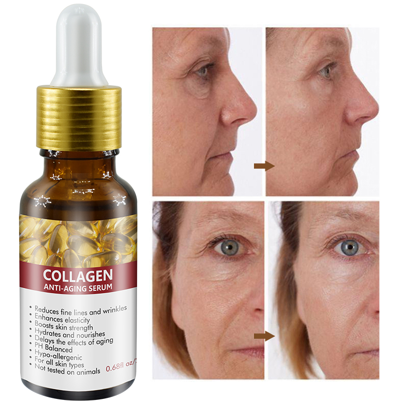 Facial Collagen Anti Aging Serum ,Dark Spot Corrector & Fade Fine Lines Essence By LIRAINHAN