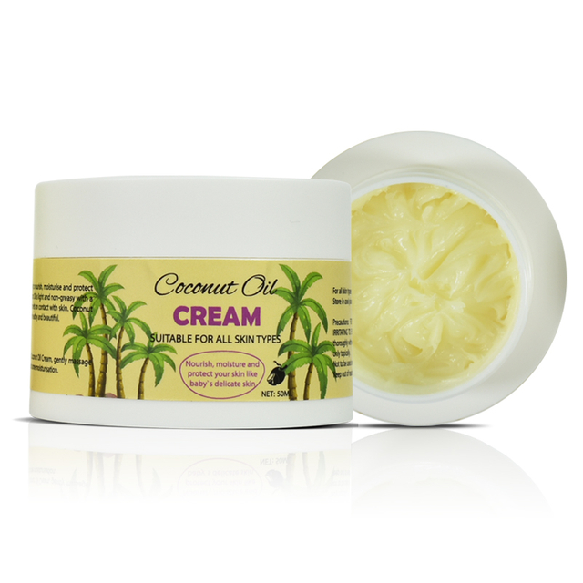 Private Label Organic Moisturizing Lotion Skin Whitening Body Cream Coconut Body Butter