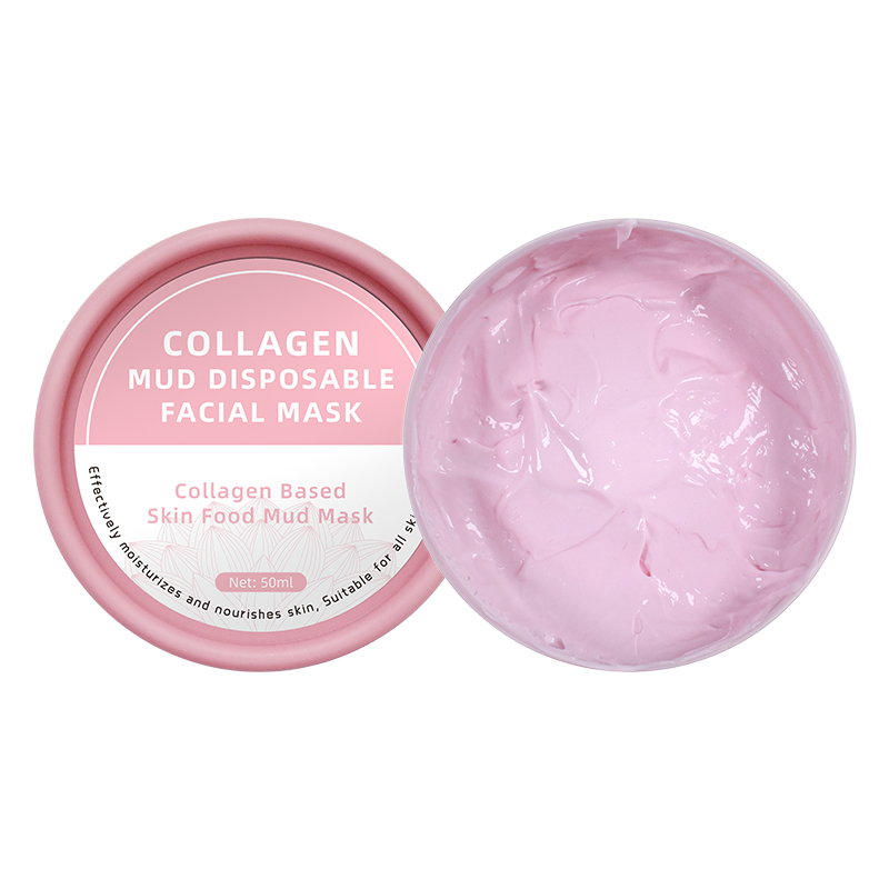 Detoxifying, Moisturizing & Anti Aging Collagen Mud Facial Mask 50ml By LIRAINHAN