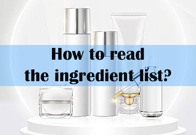 How to read the ingredient list