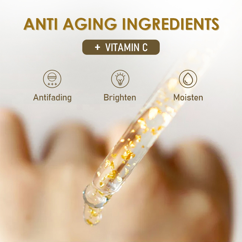 Re-Activate Skin Youth 24K Gold Anti Aging Face Serum with Vitamin C By LIRAINHAN