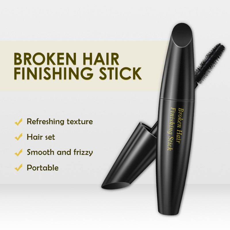 Custom Hair Styling Gel Finishing Stick For Curly Edge Control Hair Flyaway Stick Fixing Wax Shaping Hair Wax Stick