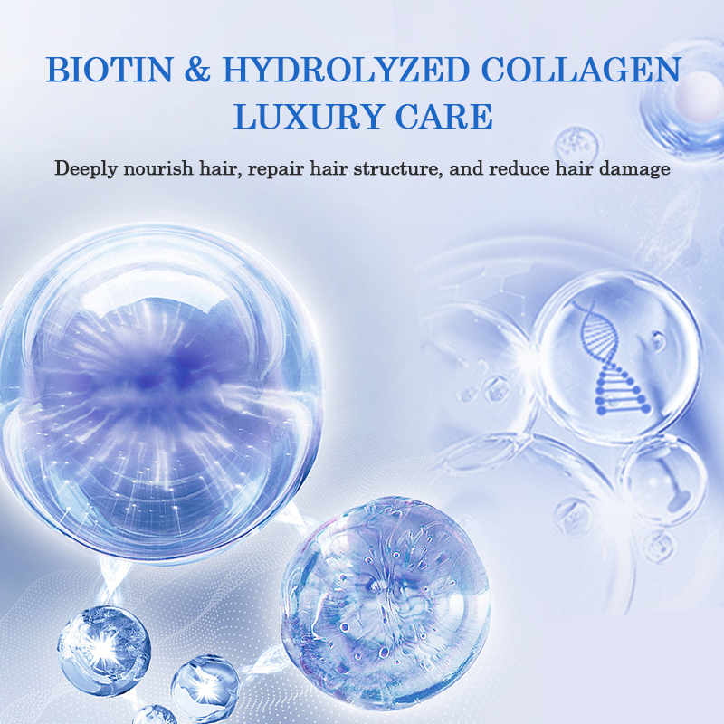 Private Label Biotin Hair Shampoo With Moisturizing Repairs Soothes Shampoo