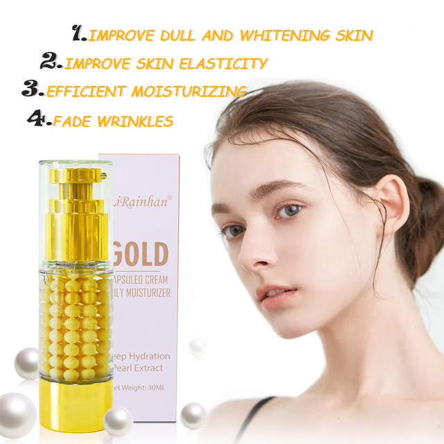 LIRAINHAN Gold Pearl Capsuled Cream&Serum