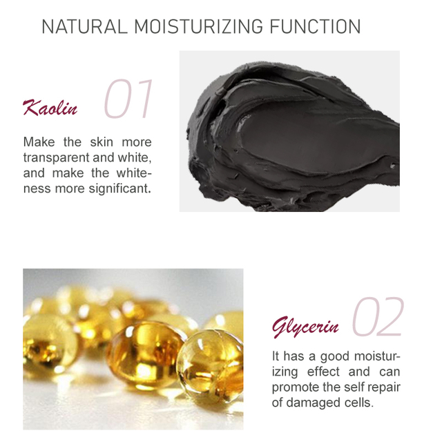 Vitamin C Bright Mud Facial Mask 50ml By LIRAINHAN