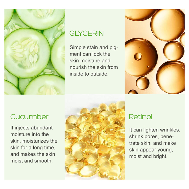 Exfoliating Face Scrub Cucumber Facial Peeling Gel Cleanser By LIRAINHAN