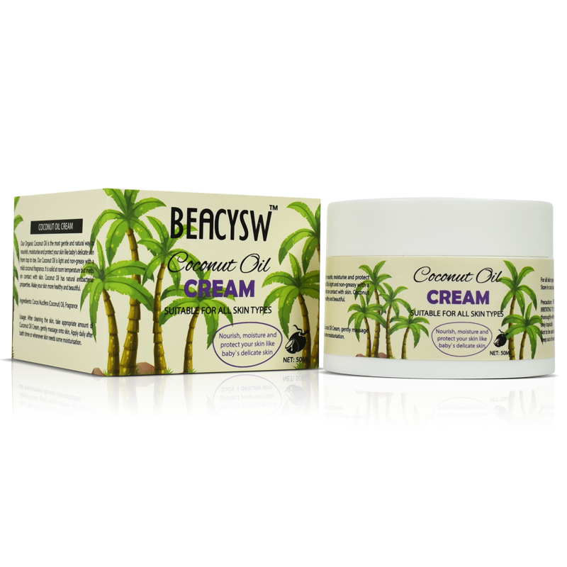 Custom Skin Care Moisturizing Cream Face Body Coconut Nourish Whitening Cream Lotion