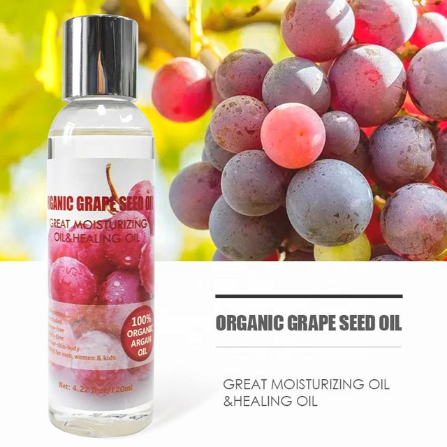 Factory Custom Grapeseed Oil, Skin Care for Sensitive Skin, Light Silky Moisturizer for All Skin Types