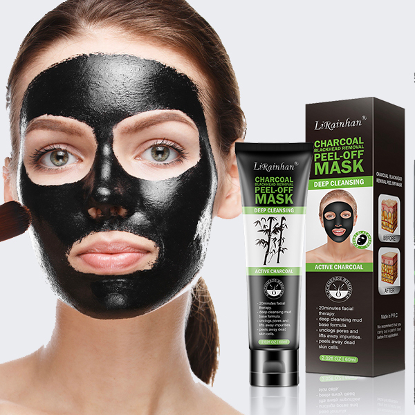 Deep Cleansing Dirt Blackhead Remover Peel Off Black Mask for Men and Women By LIRAINHAN