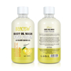 Custom Organic Body Care Skin Lightening Body Wash Whitening Shower Gel 