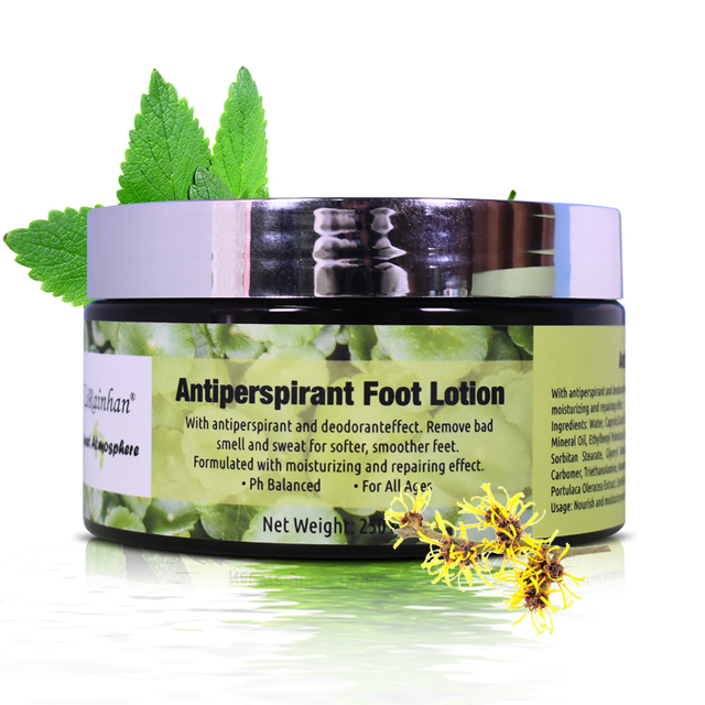 Antiperspirant Foot Lotion, stop sweaty, smelly feet, Helps prevent blisters, Great for hyperhidrosis