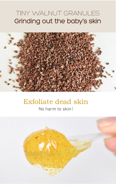 Face & Full Body Cleansing, Physical Peel Collagen Exfoliating Vegan Facial Peeling Gel with Vitamin E By Custom LOGO