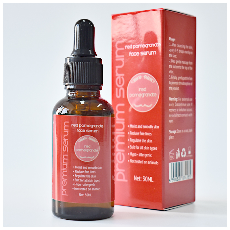OEM ODM 100% Natural Face Lifting Smoothing Oil Control Acne Perfecting Primer (RED POMEGRANATE)