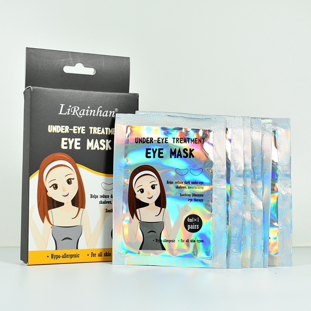 Private Label Hydrating Natural Anti Aging Wrinkle Moisturizing Eye Patches 