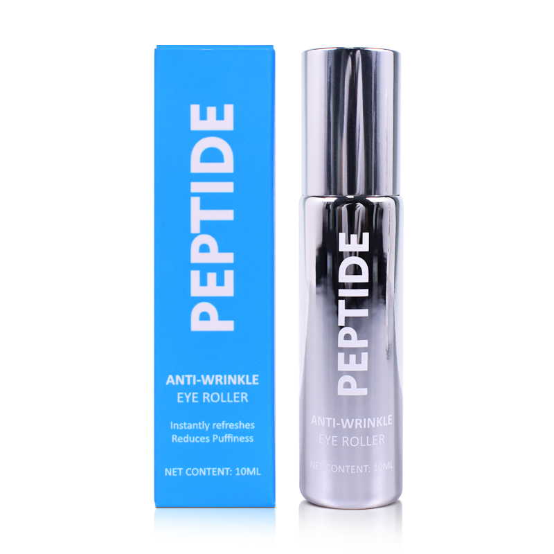 OEM ODM Peptide Eye Cream with Massage Ball - Anti Aging Eye Eye Serum for Dark Circles Puffiness Bags- Reduce Wrinkles Fine Lines