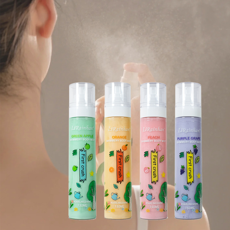 Private Label Moisturizer Body Lotion Fruit Body Spray Mist 