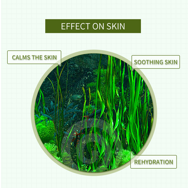  Custom Kelp Nature Facilitates Discharge Of Skin’S Impurities Facial Skincare Face Mask For Oily & Dry Skin