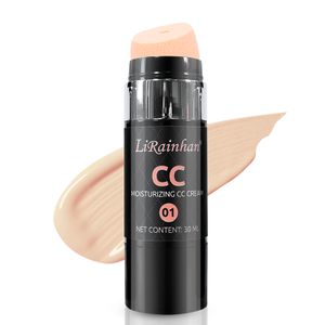 Air Cushion CC Stick Moisturizing CC Cream Concealer Full Coverage Foundation Makeup Color Correcting Cream to Create Natural Makeup, Oil-Free