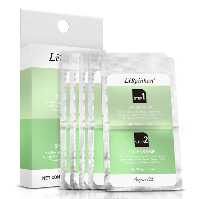 5-in-1 anti-dandruff, anti-itch, moisturizing, anti-hair loss, repairing shampoo and hair mask set