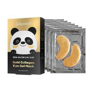 7 Bags 24K Gold Collagen Under Eye Patches for Eye Bags and Wrinkles By LIRAINHAN