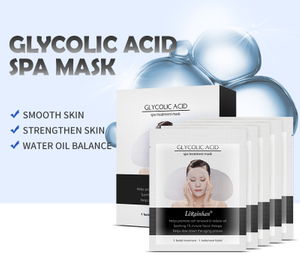  Custom Glycolic Acid Cell Renewal&Oil Control Exfoliating Face Mask to Brighten and Helps Reduce Acne