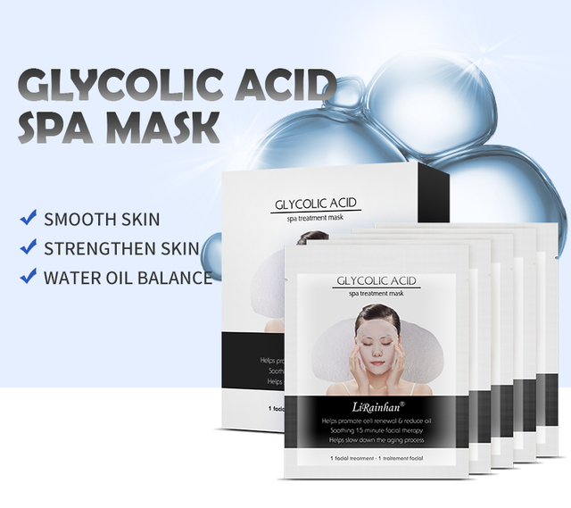  Custom Glycolic Acid Cell Renewal&Oil Control Exfoliating Face Mask to Brighten and Helps Reduce Acne