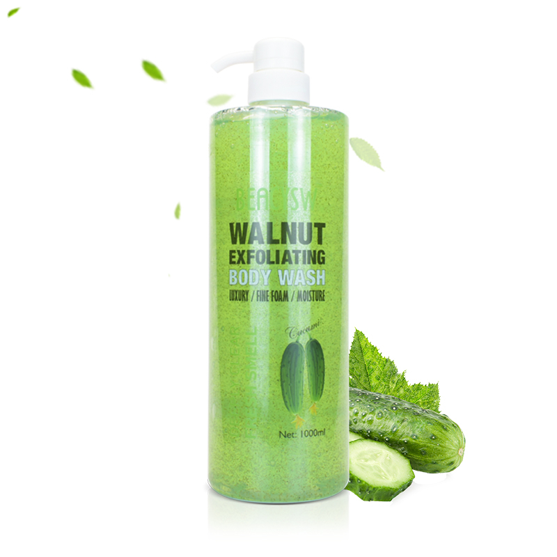 Private Label Whitening Natural Organic Body Bath Shower Gel Exfoliating Perfumed Body Wash