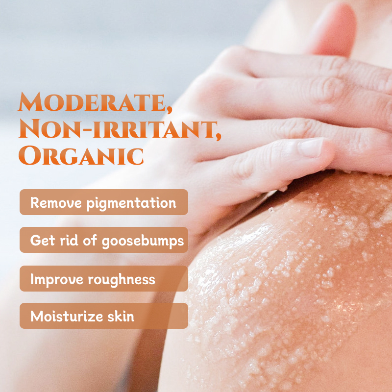 Custom Moisturizer Exfoliating Bath Salt Cruelty-free Rose Salt Body Scrub Skin Cleaser 