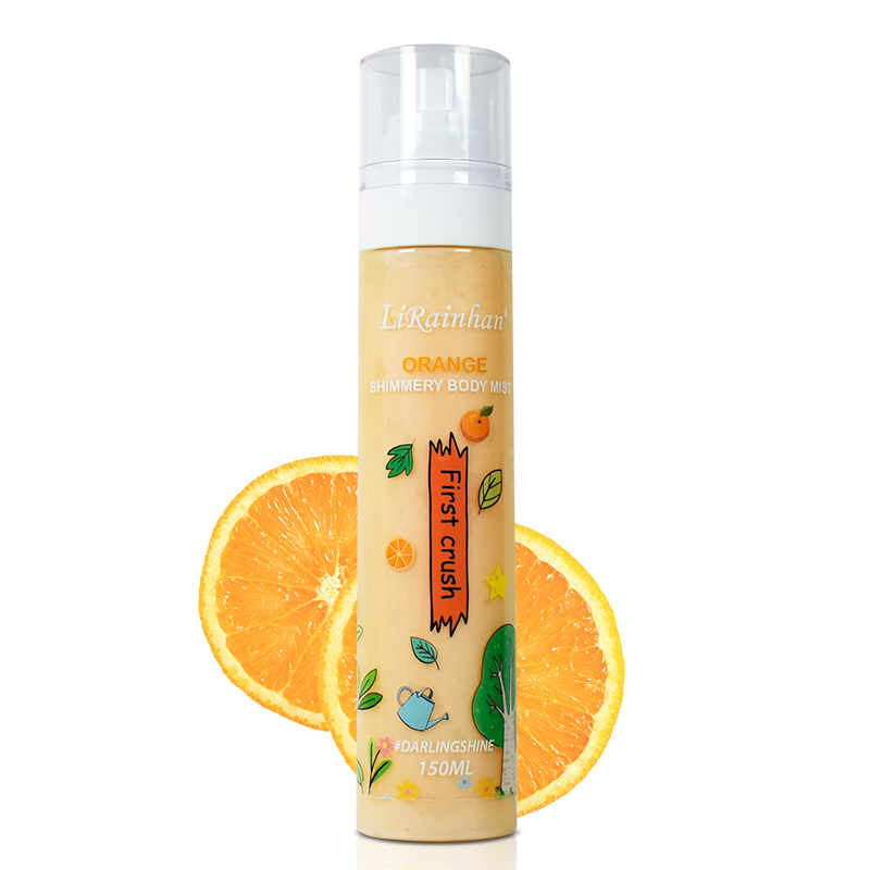 Private Label Moisturizer Body Lotion Fruit Body Spray Mist 