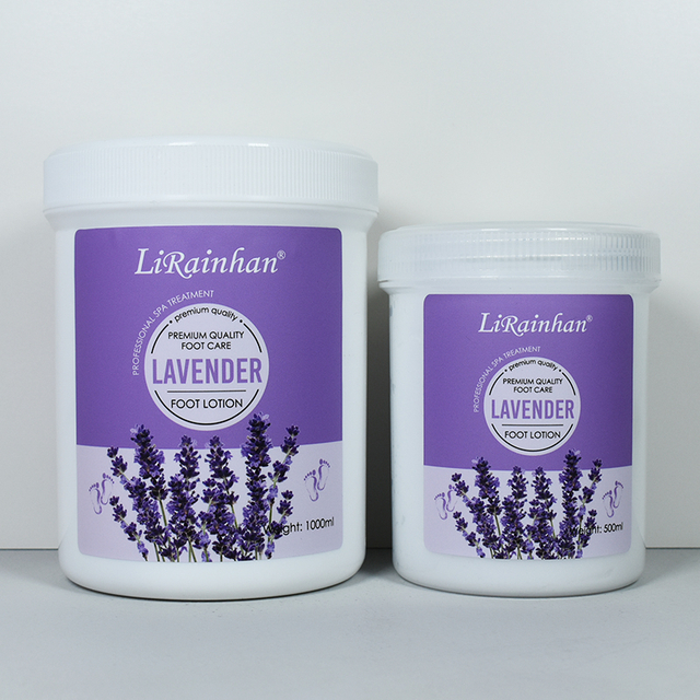 Foot Pedicure Massage Moisturizing Exfoliating Lavender Lotion Cream
