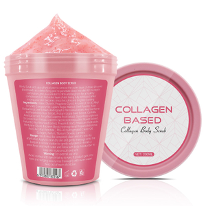 Collagen Ice Cream Body Polish For Women & Men With Walnut Shell Powder By Factory Pice 