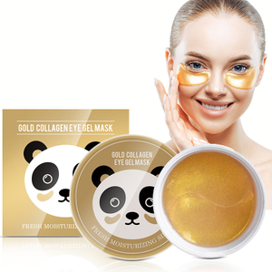 24K Golden Moisturizing Eye Patches Fade Dark Circles, Eye Bags, Puffiness And Wrinkle By LIRAINHAN