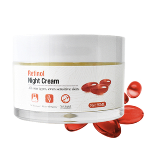 OEM ODM OBM Rapid Wrinkle Repair Retinol Anti-Aging Anti-Wrinkle Night Moisturizer Cream