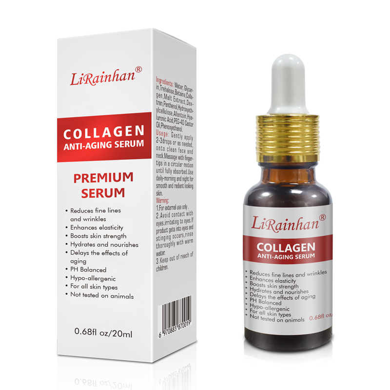 Facial Collagen Anti Aging Serum ,Dark Spot Corrector & Fade Fine Lines Essence By LIRAINHAN