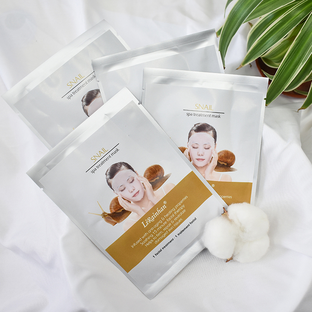 Snail Anti Aging&Healing Facial Mask By LIRAINHAN