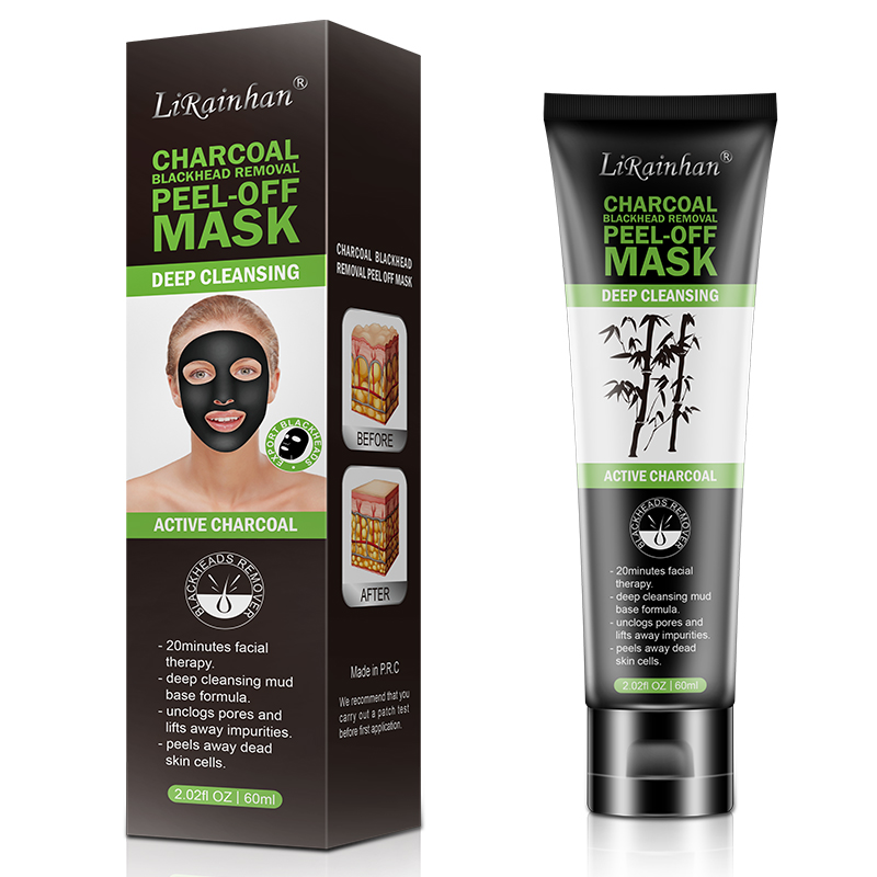 Deep Cleansing Dirt Blackhead Remover Peel Off Black Mask for Men and Women By LIRAINHAN