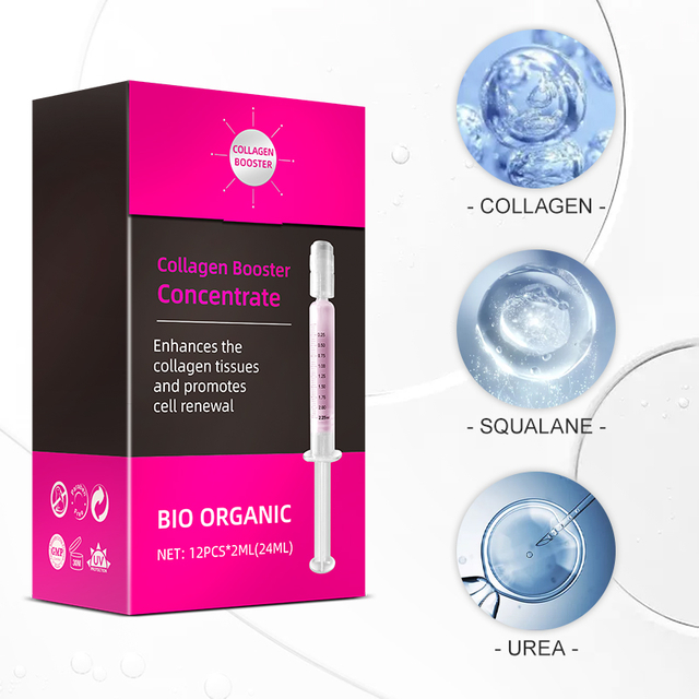 Hydrate, Firm and Brighten Collagen Booster Concentrate Face Serum Naturals Stem Cell Gel By Custom LOGO