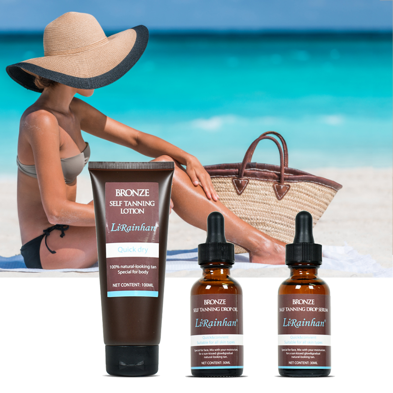 Sunscreen Tanning Oil Private Label Sun Body Care Sunless Natural Black Skin Self Tan Tanning Oil