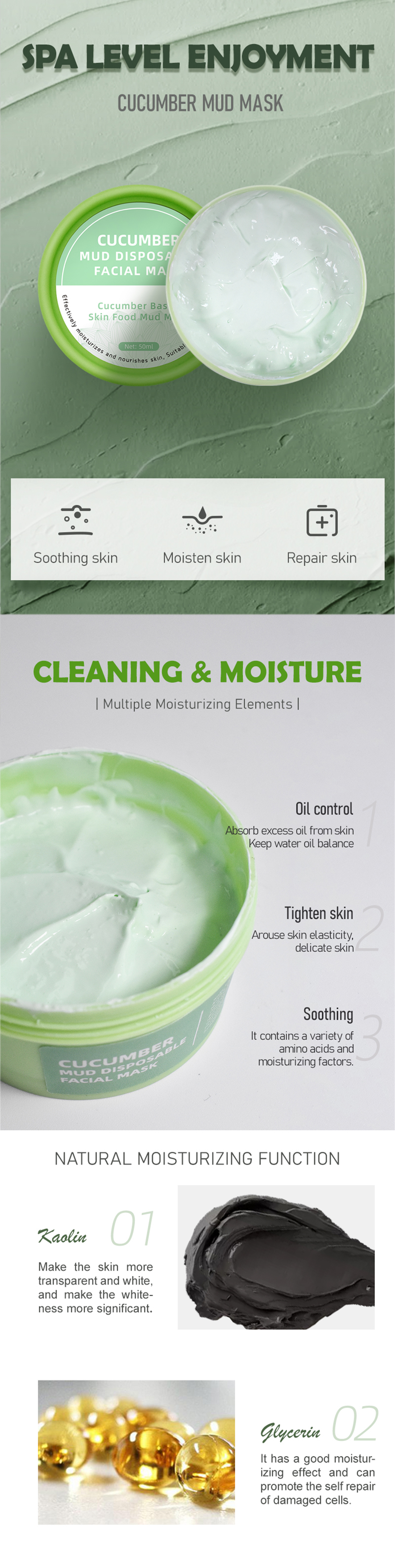 Cucumber Mud Mask-1100