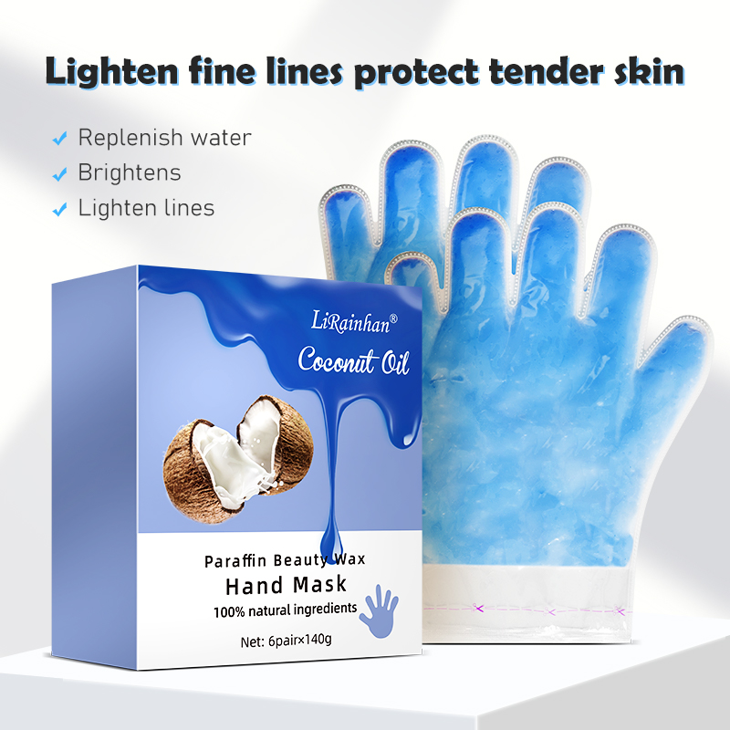 Private Label Coconut Oil Paraffin Wax Hand Mask