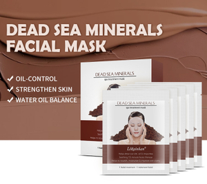  Custom Dead Sea Minerals Deep Pore Cleansing Detoxifying Softening Facial Mask