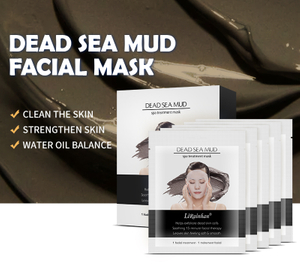  Custom Dead Sea Mud Purifing Facial Mask- Spa Quality Pore Reducer for Acne, Blackheads, and Oily Skin