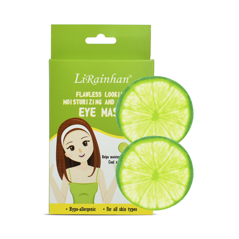 Private Label Moisturizing Dark Circles Lemon Cool Eye Mask