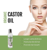 Factory Custom Organic Castor Oil for Hair Growth, Eyelashes and Eyebrows For Natural Carrier Oil, Hair Oil and Body Oil , Moisturizing Massage Oil 